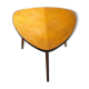Triangular tripod coffee table