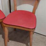 5 vintage bistro chairs