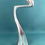 Matthew Hilton Zig Zag & Swan aluminium candle holders