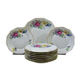 Old dessert service