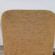 Fauteuil inclinable en bois et tissu des années 70