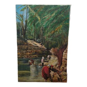 Oil on canvas