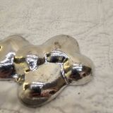 Aluminum sculpture by Paul Oudet for Claude de Muzac
