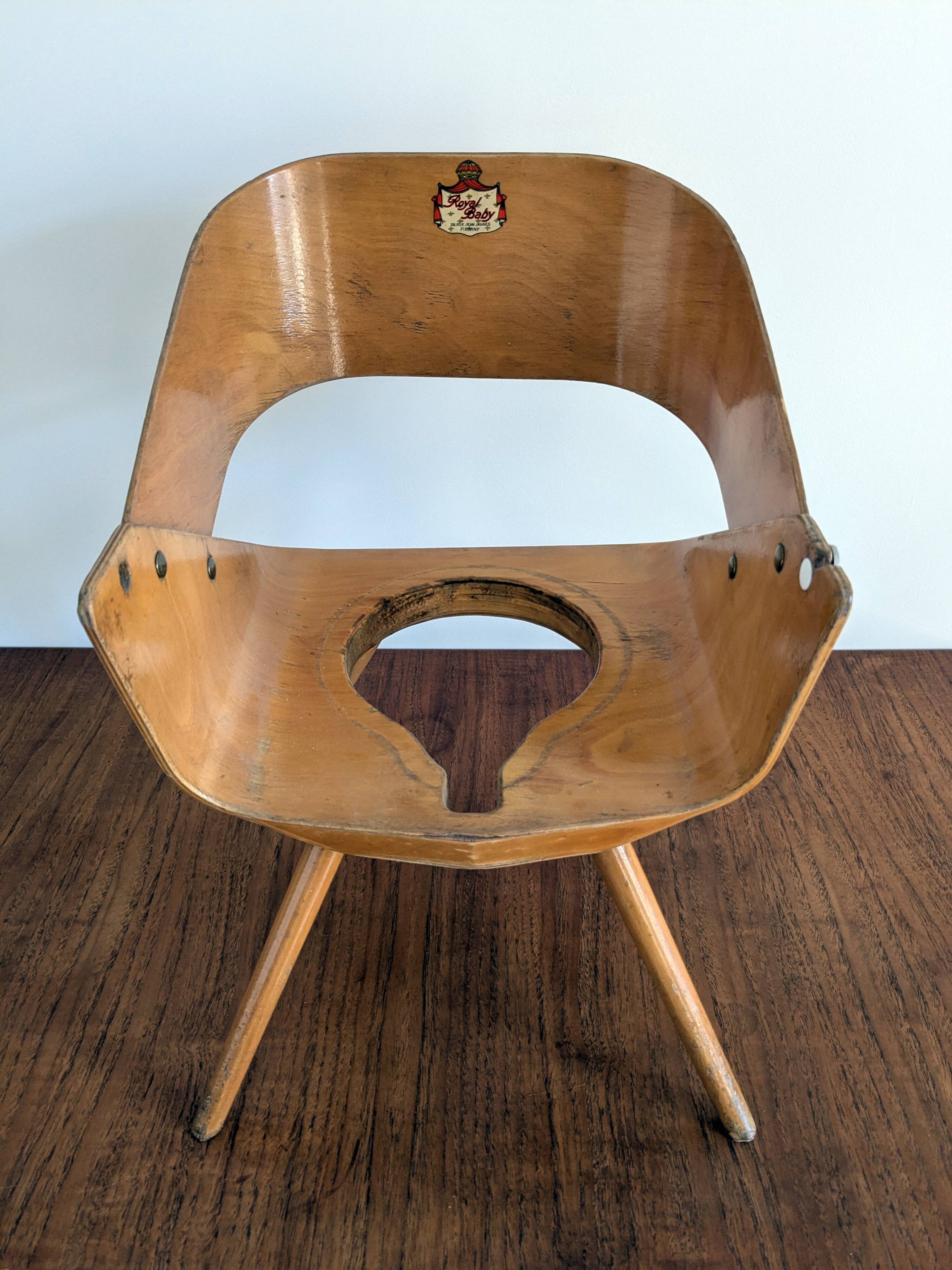 Baumann vintage bentwood baby chair