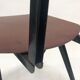 Lot of 4 vintage school chairs Galvanitas S16 Netherlands