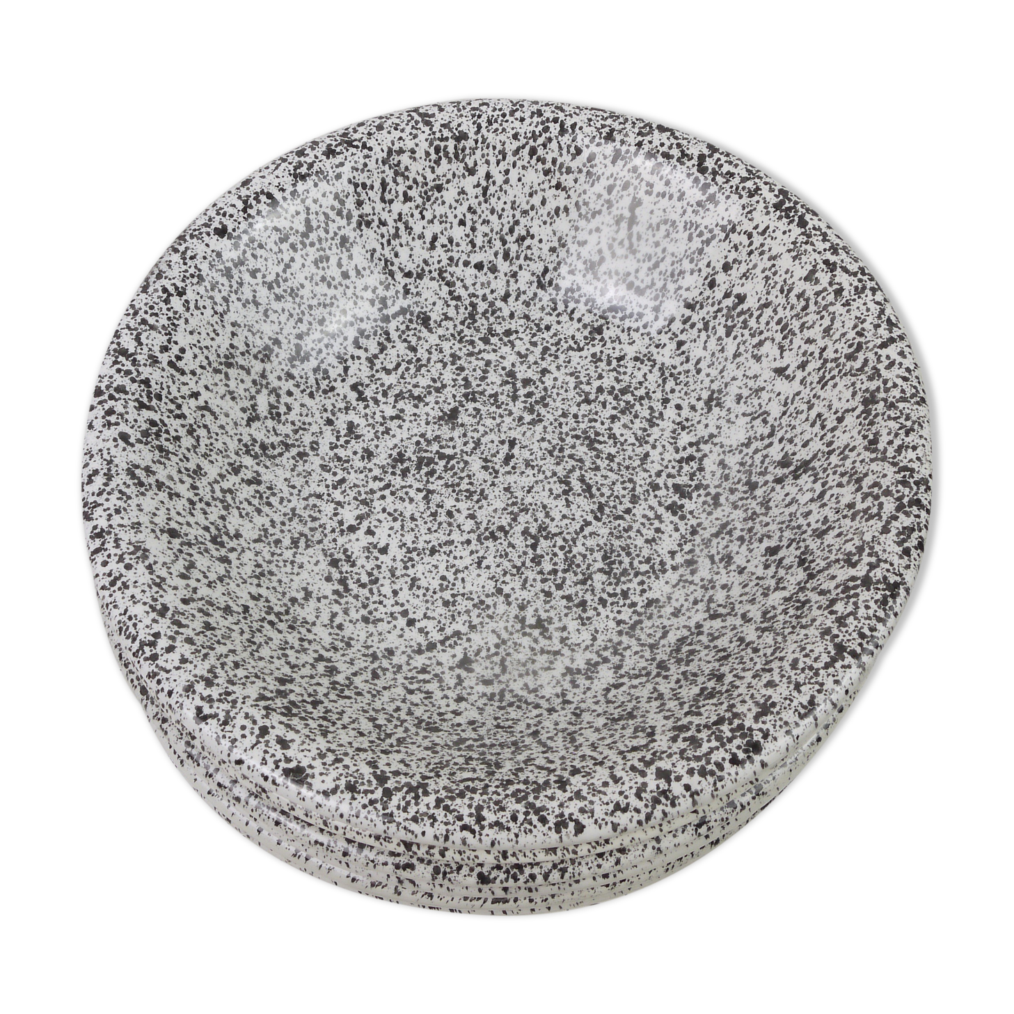 Six plates ceramica dalia soup