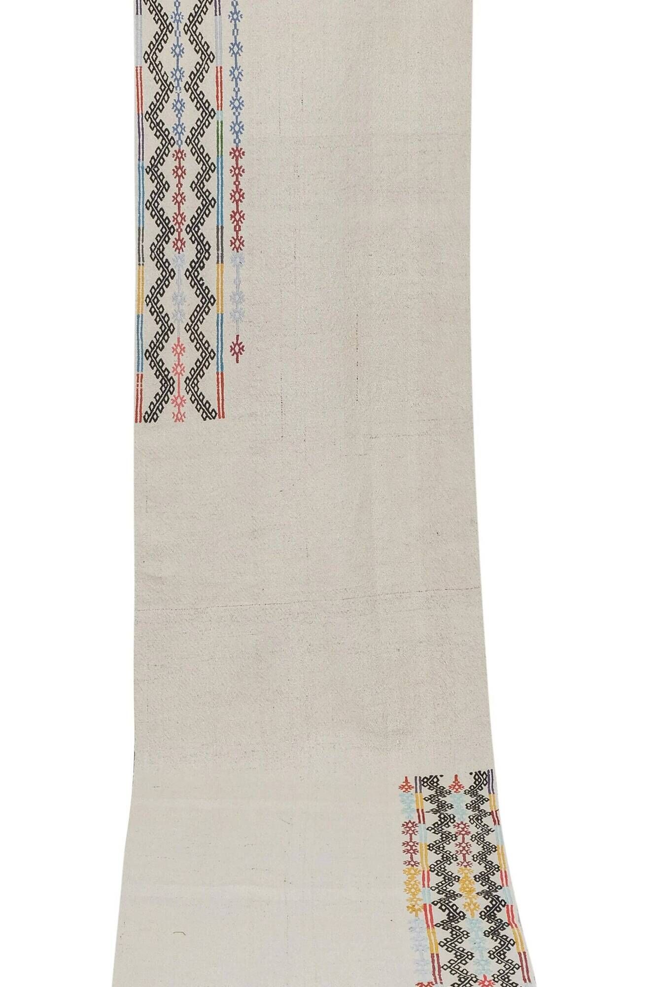 Vintage Turkish hallway rug 81x502 cm