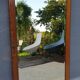 Beveled Ice Pine Door Mirror 64X120