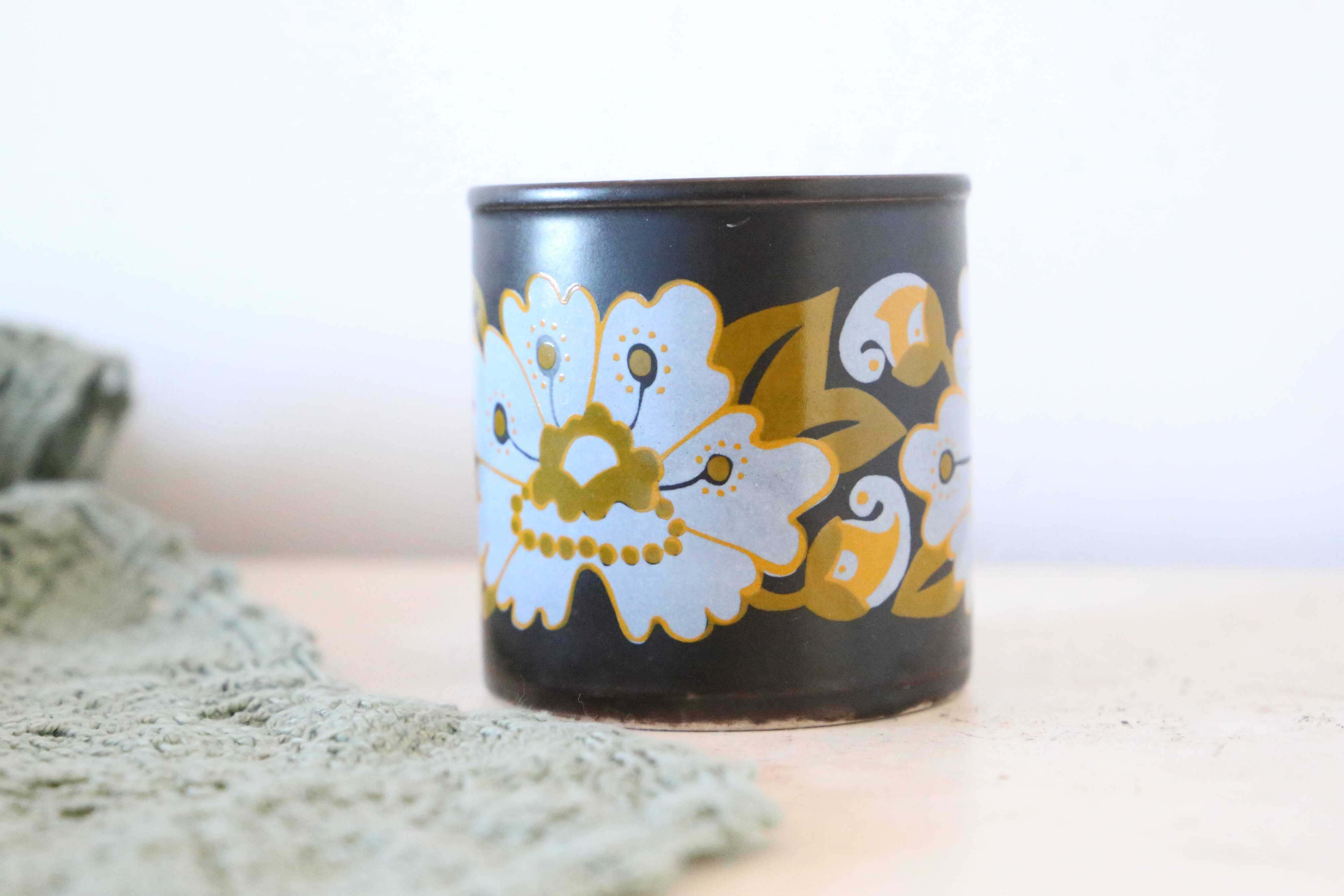 Mug Kiln Cratf, English Pottery, Staffordshire, Made in England, Vintage, Brown