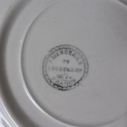Vintage deep plate from Longchamp 231122