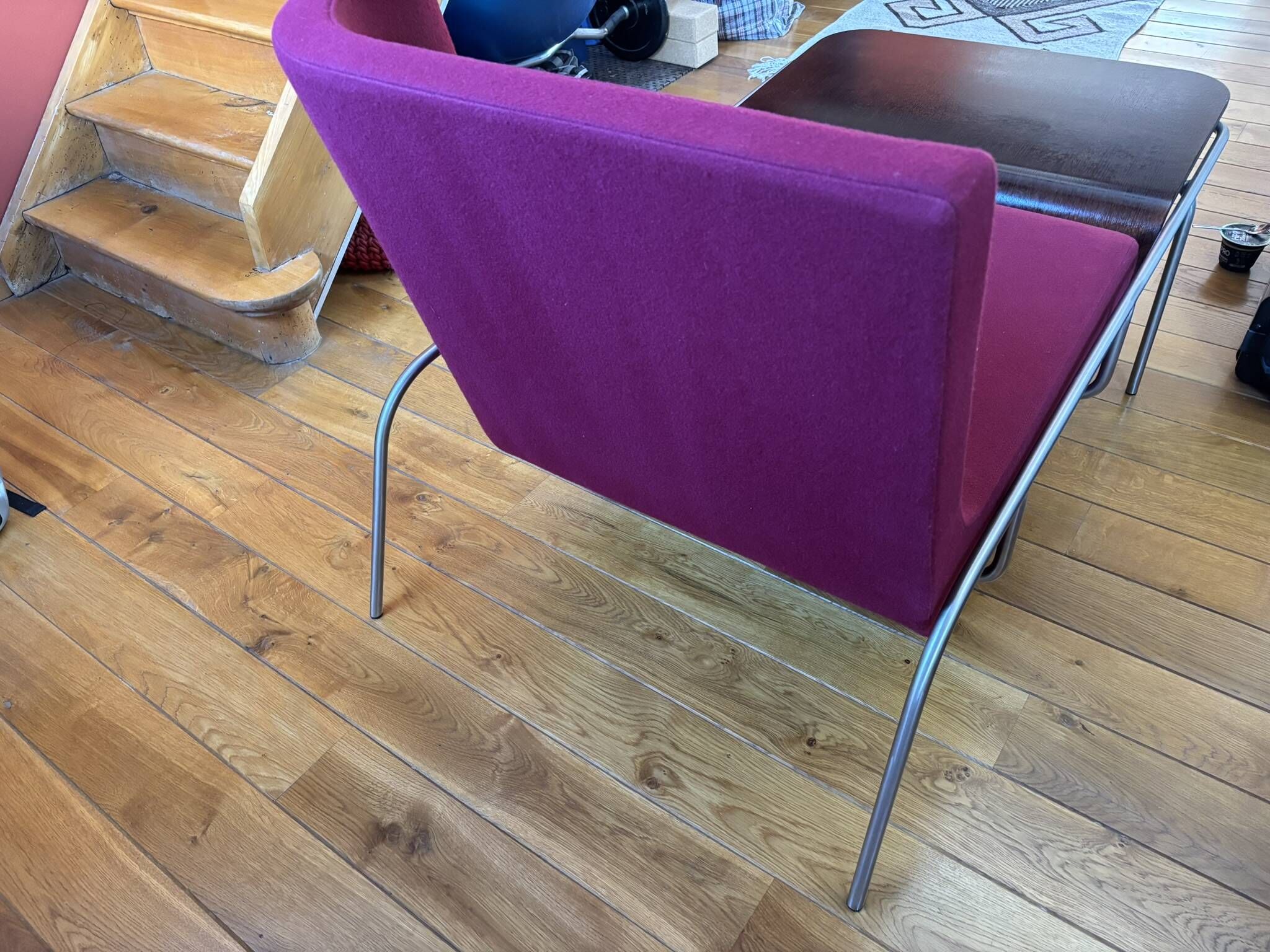 Paire fauteuils Tolozan – Éric Jourdan – Ligne Roset 2002 – structure alu