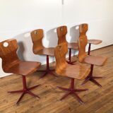 height adjustable industrial chair