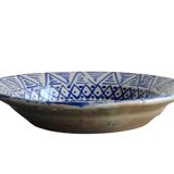 Bol Fajalauza espagnol bleu antique à grenade