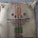 Coffee burlap bag colombia fabrica