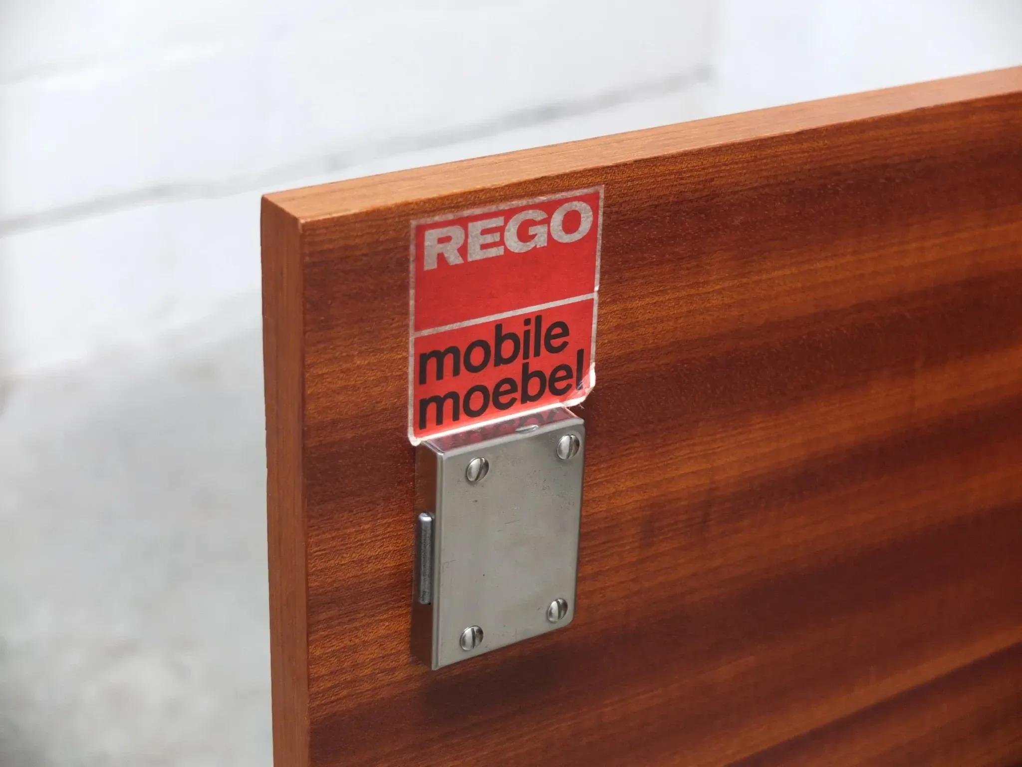Minimalist freestanding desk by Günter Renkel for REGO, 1960s