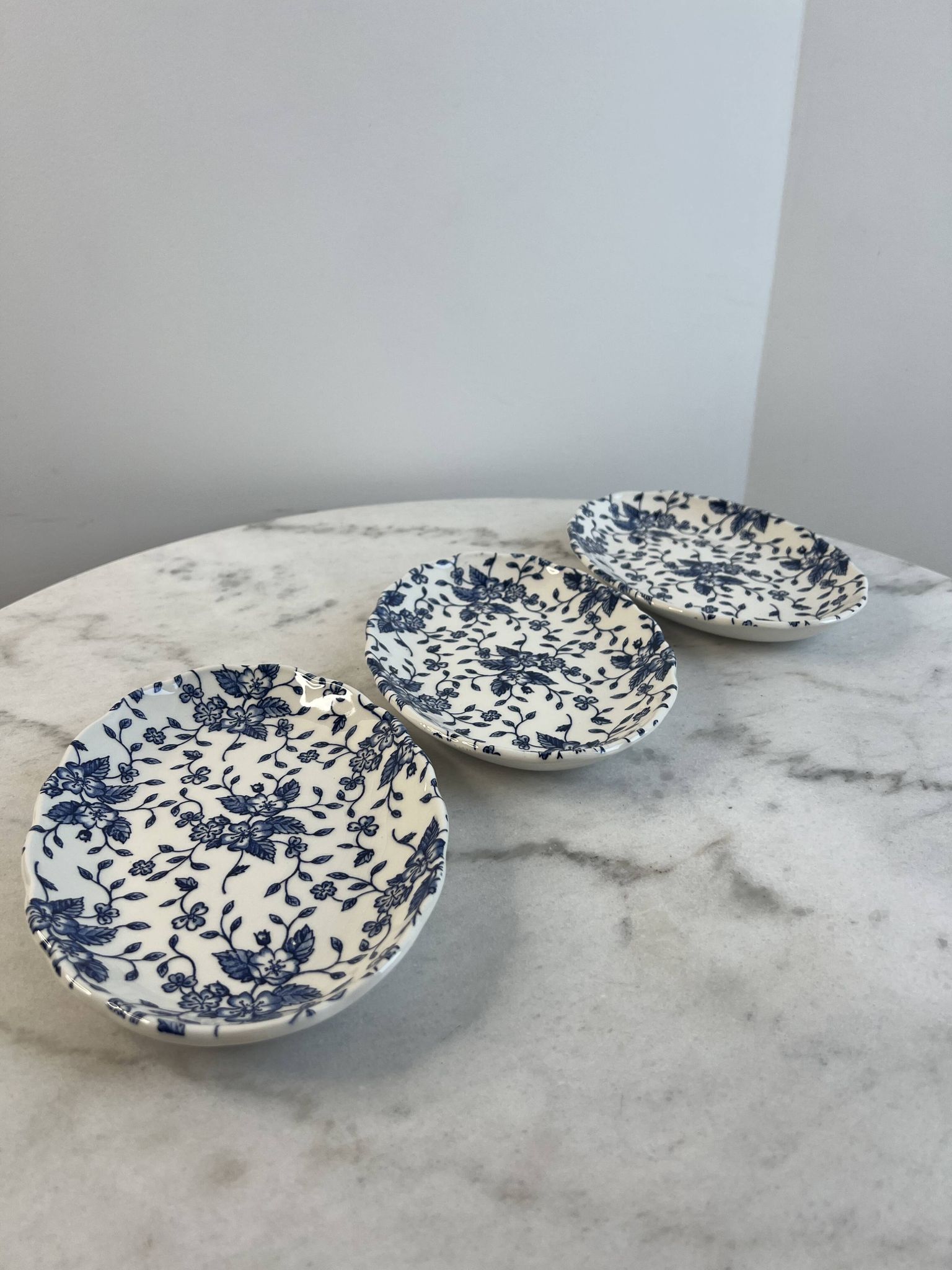Set of 3 Royal Tudor Grindley dishes.