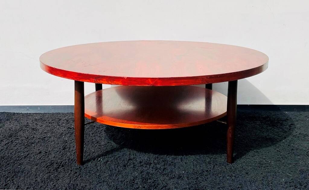 Scandinavian coffee table. Vintage 60s
