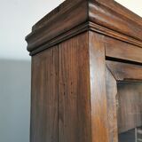 Library, wooden showcase