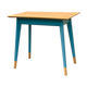 Blue compass foot table