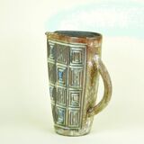 Alexandre Kostanda pitcher with geometric decoration