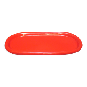 plat ovale en céramique