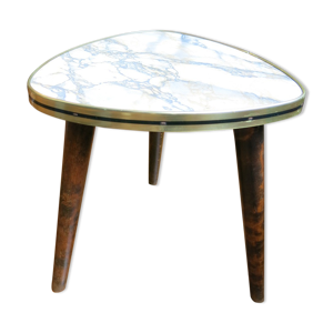 Table tripode pieds compas