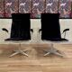 Duo de fauteuils métal et Bakélite design 1960.