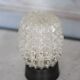 Vintage lamp, RZB Leuchten ceiling light in pineapple-shaped glass