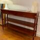 Console en merisier style Louis XVI