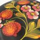 Khokhloma box in lashed wood, hand-painted - Russian crafts - 1960s