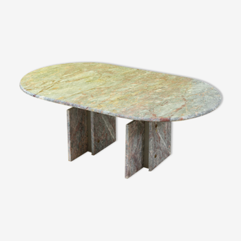 Table basse en marbre vintage – 124 cm