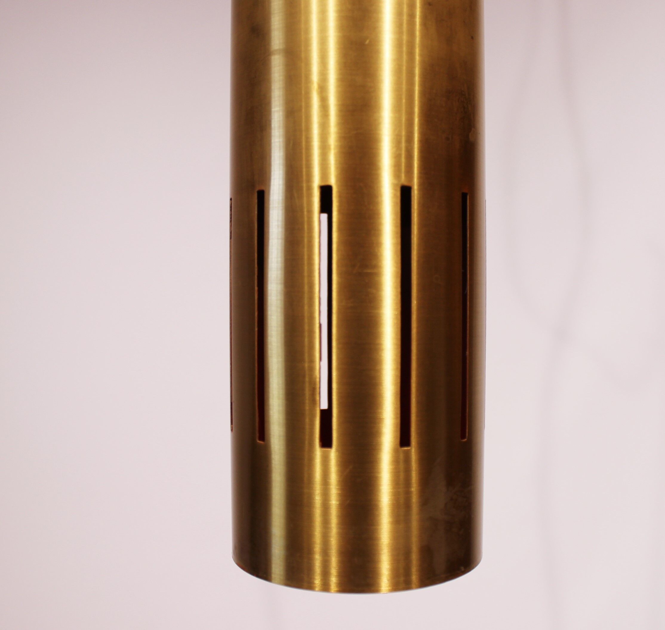 Suspension en laiton de conception danoise, années 70