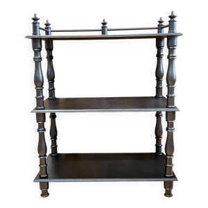 Étagère ancienne noire