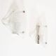 Set of two heavy ice glass 'Paper fold' sconces by Kalmar