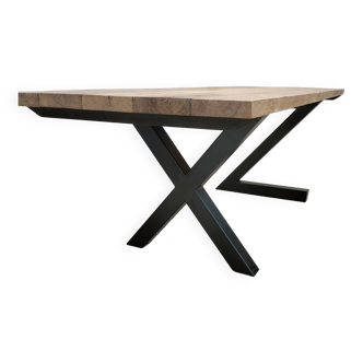 Solid wood table