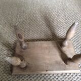 Wooden stool