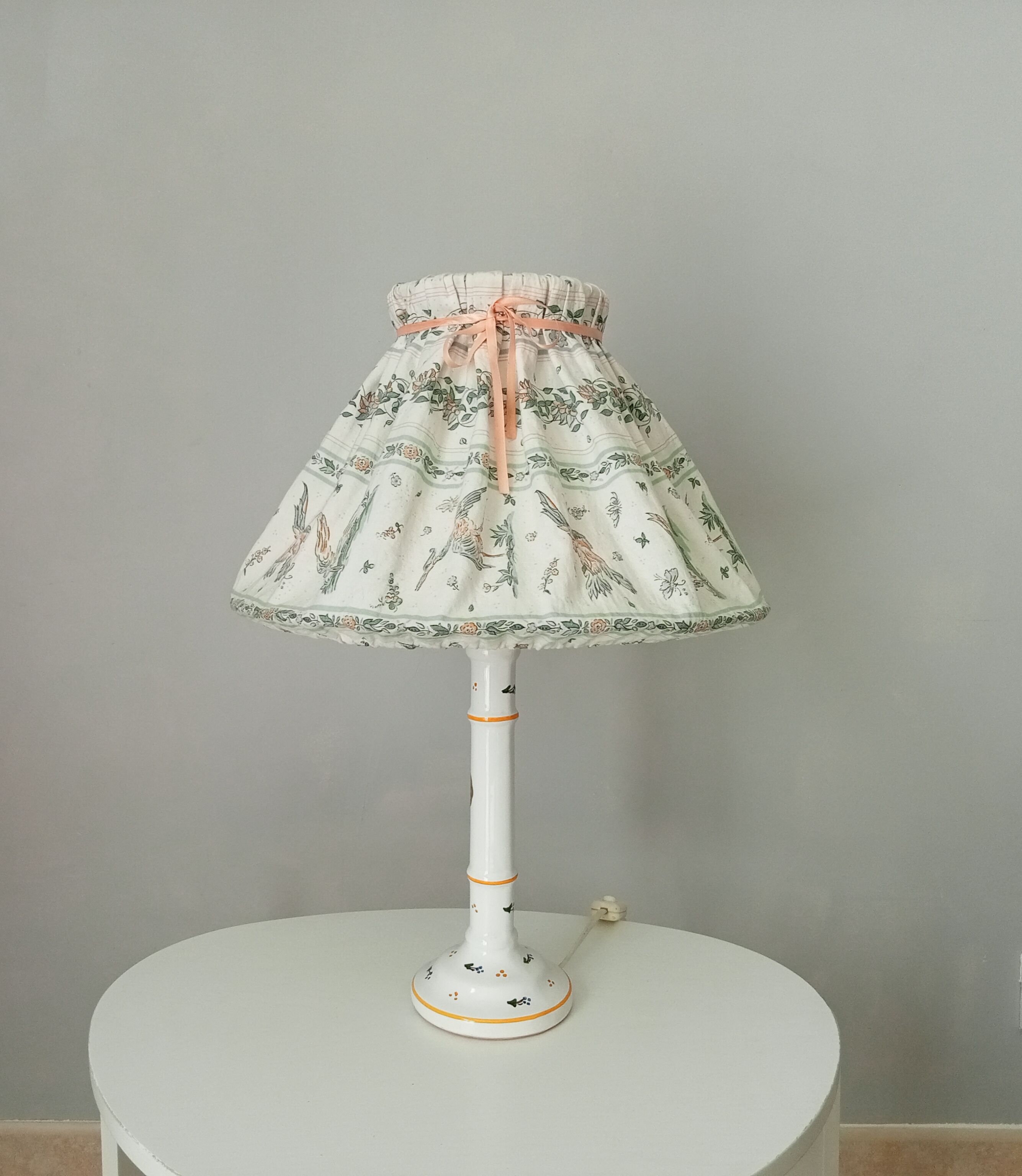 Vintage moustiers ste marie lamp