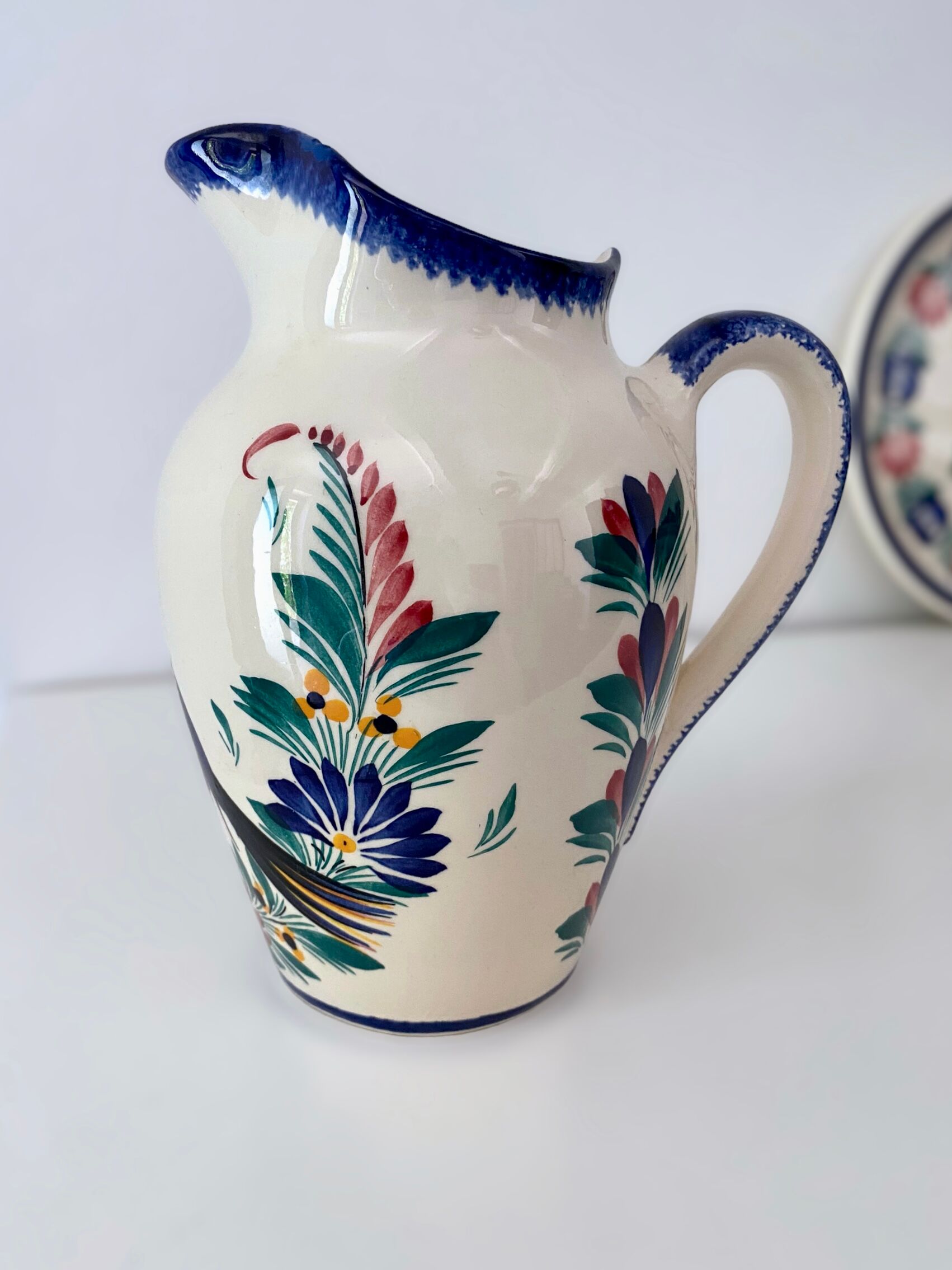 Carafe Breton craftsmanship Henriot Quimper