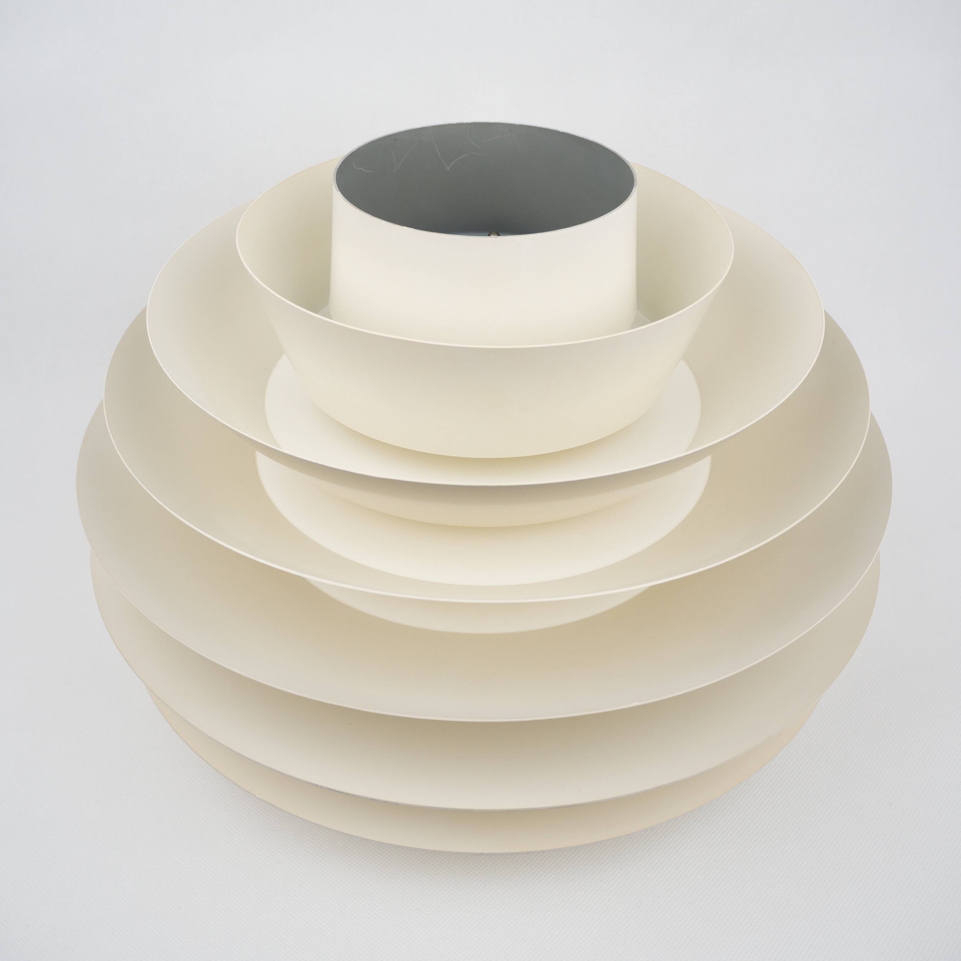 Danish vintage pendant lamp Verona by Svend Middelboe, Nordisk Solar, 1962