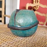 Vase boule en Raku