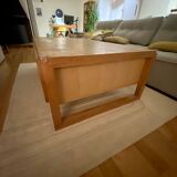 Solid oak coffee table - hana habitat