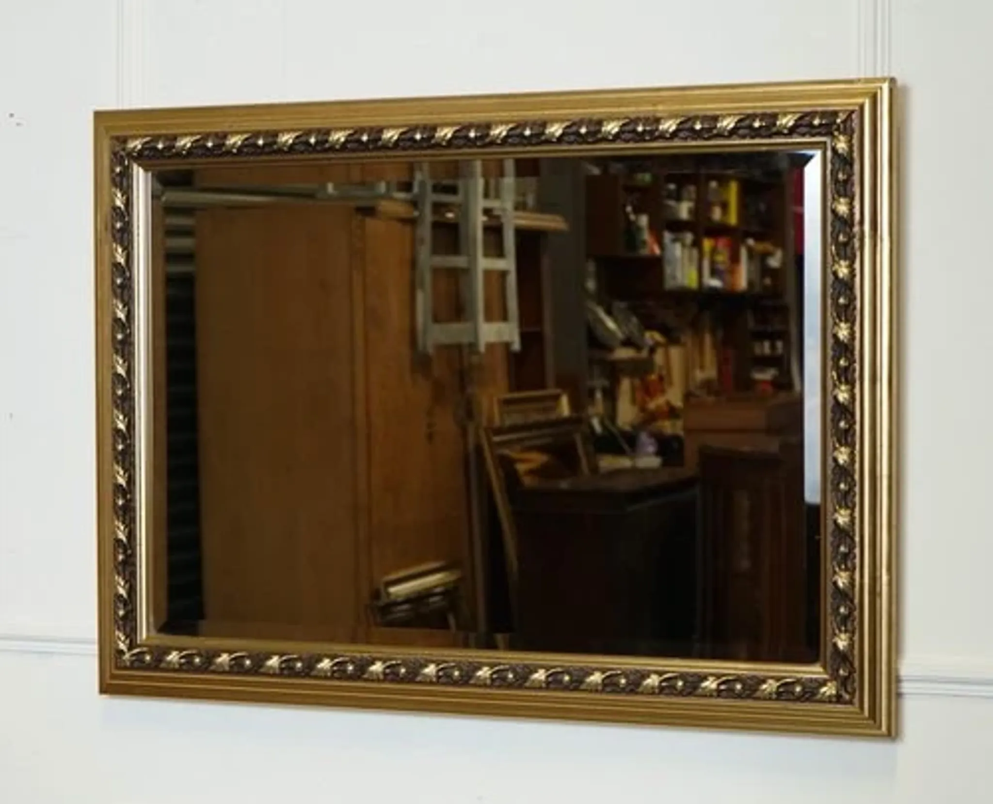 Miroir Rectangle Biseauté Orné J1