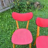 Set of 4 vintage chairs