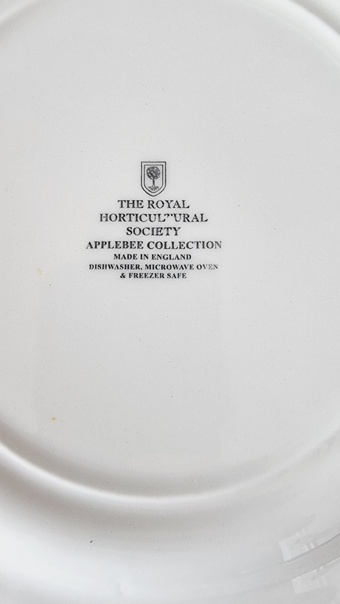 Vintage plate from the royal horticultural society applebee collection of england