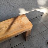 Handcrafted bench