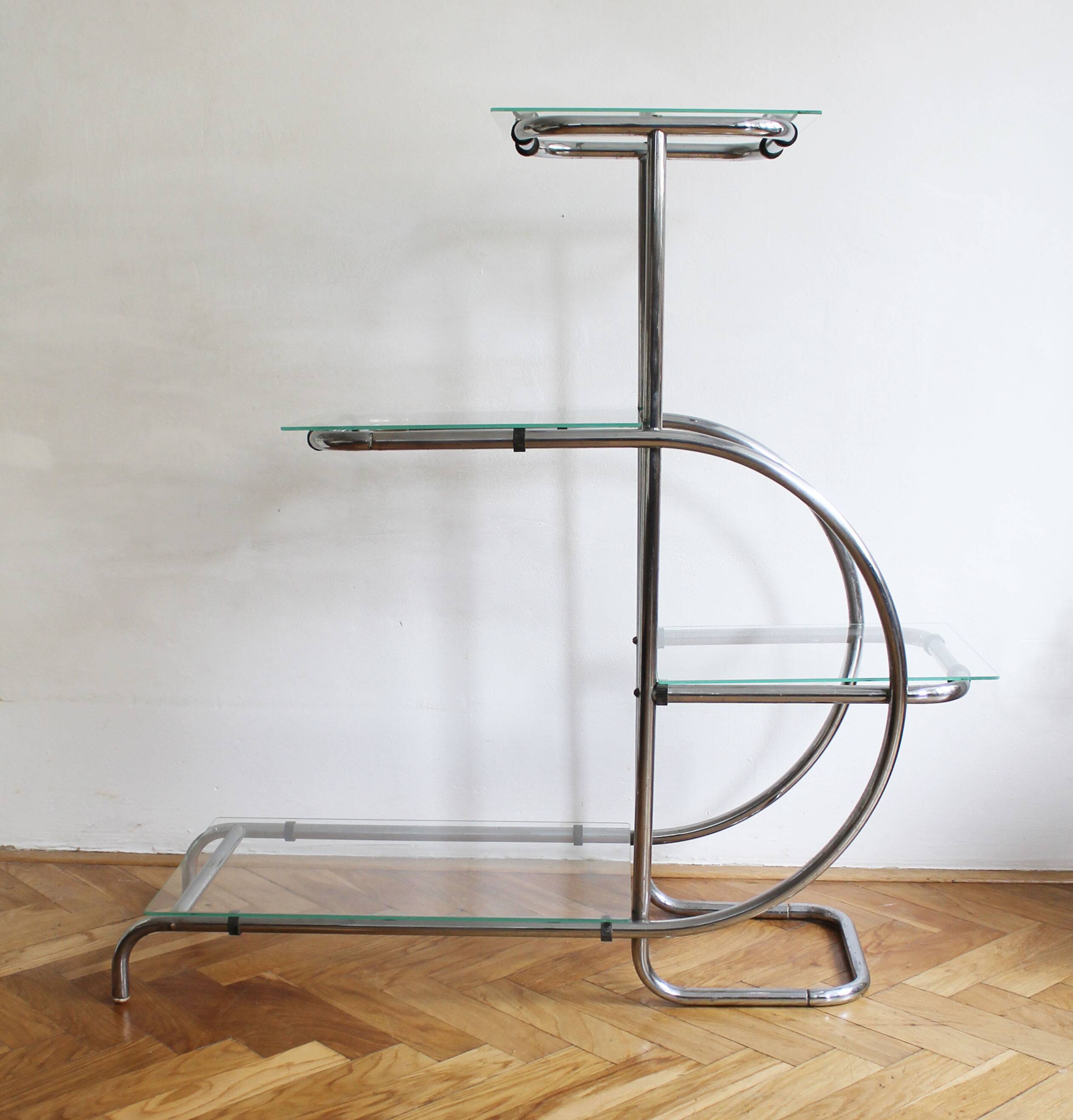 1930's Bauhaus Tubular Flower Stand
