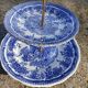 Lunéville retro cake stand