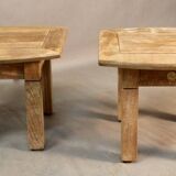 Pair of Teak Coffee Tables by the Brand Roland Vlaemynck