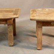Pair of Teak Coffee Tables by the Brand Roland Vlaemynck