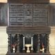 Large Louis XIII cabinet in ebony veneer, 17th century